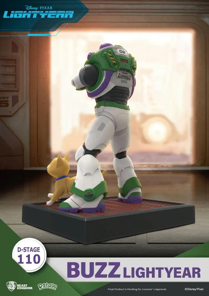 Lightyear D-Stage Buzz Lightyear PVC Diorama szobor figura 15 cm termékfotó