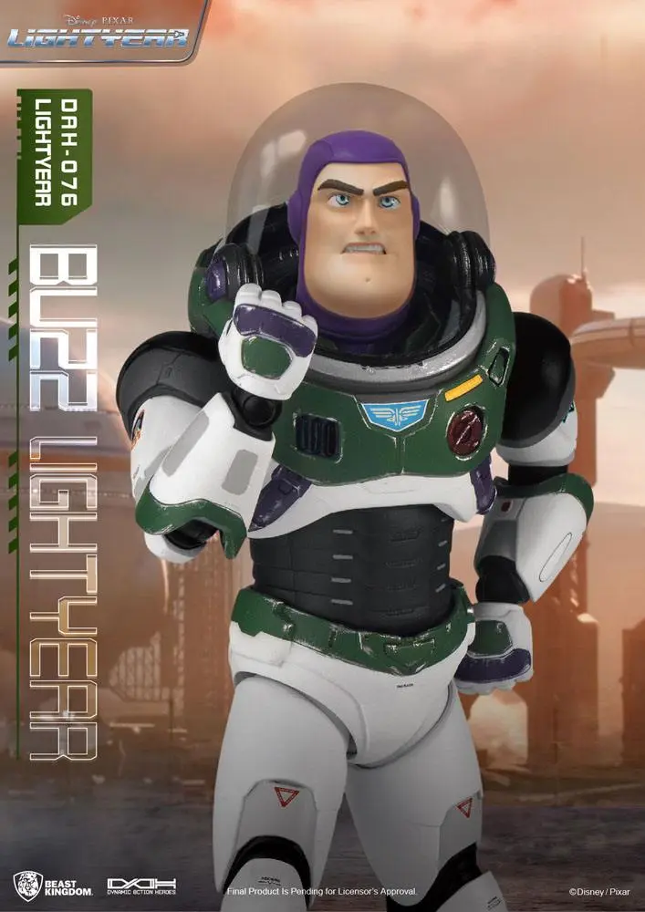 Lightyear Dynamic 8ction Heroes 1/9 Buzz Lightyear Alpha Suit akciófigura 21 cm termékfotó