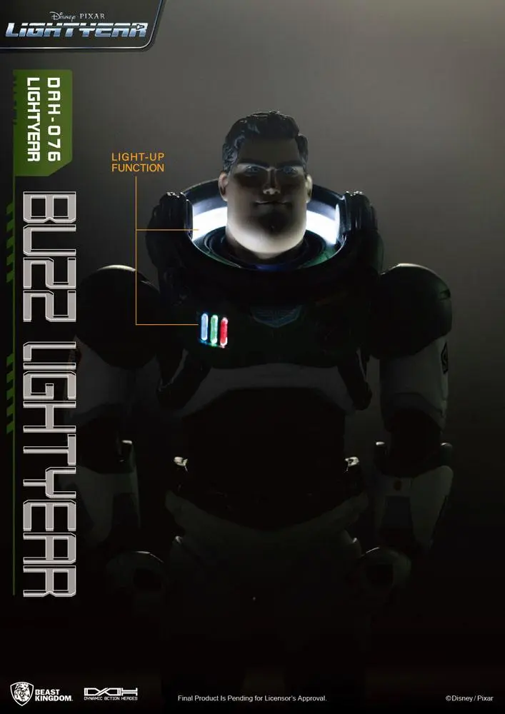 Lightyear Dynamic 8ction Heroes 1/9 Buzz Lightyear Alpha Suit akciófigura 21 cm termékfotó