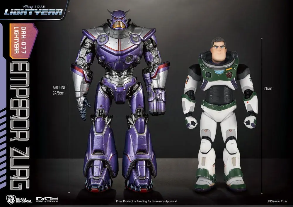 Lightyear Dynamic 8ction Heroes akciófigura 1/9 Zurg 24 cm termékfotó