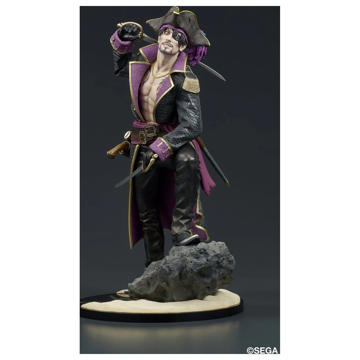 Like a Dragon: Pirate Yakuza in Hawaii DIGSTA PVC figura Captain Majima (Goro Majima) 18 cm termékfotó