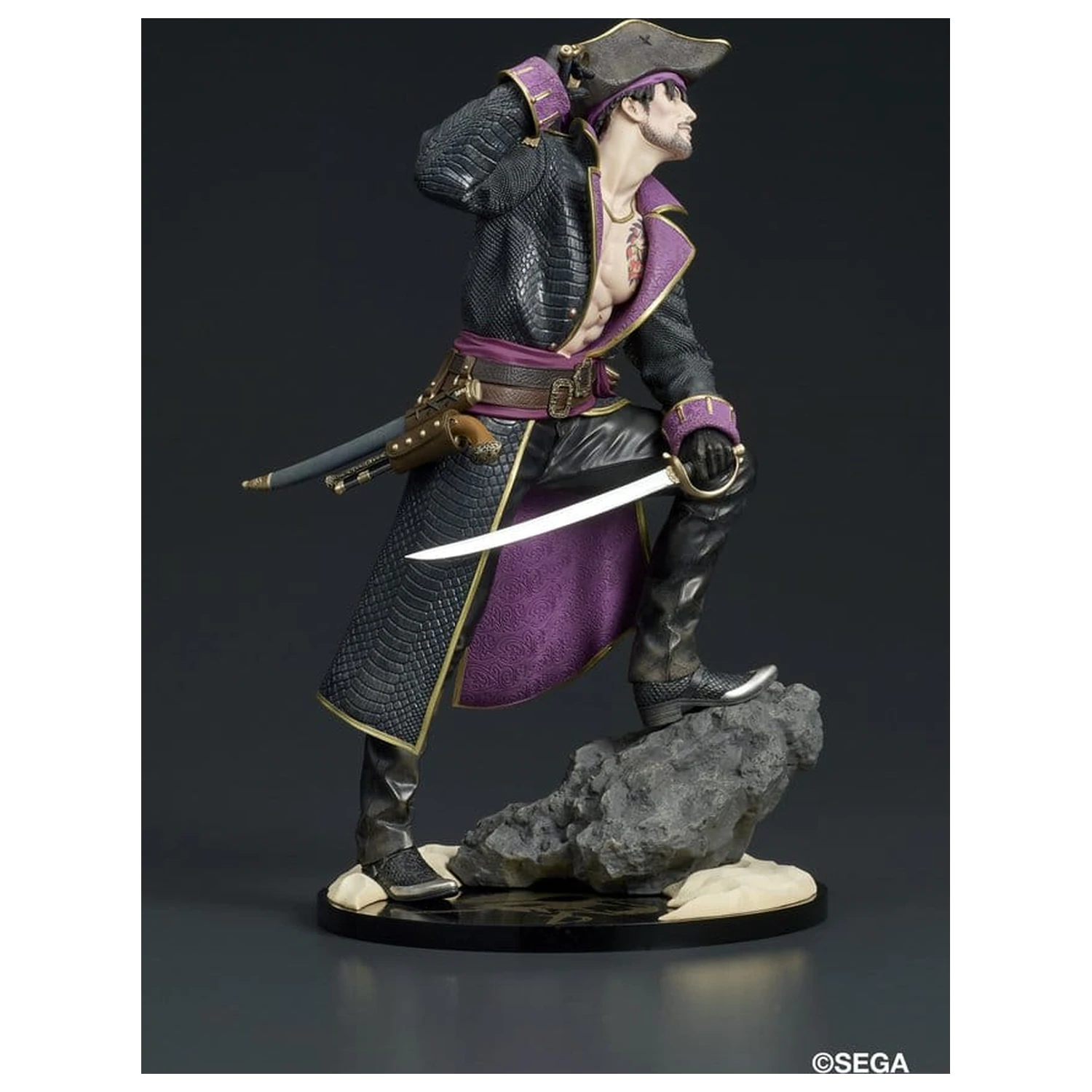 Like a Dragon: Pirate Yakuza in Hawaii DIGSTA PVC figura Captain Majima (Goro Majima) 18 cm termékfotó