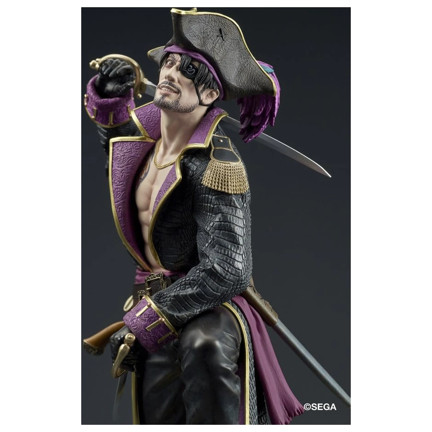Like a Dragon: Pirate Yakuza in Hawaii DIGSTA PVC figura Captain Majima (Goro Majima) 18 cm termékfotó