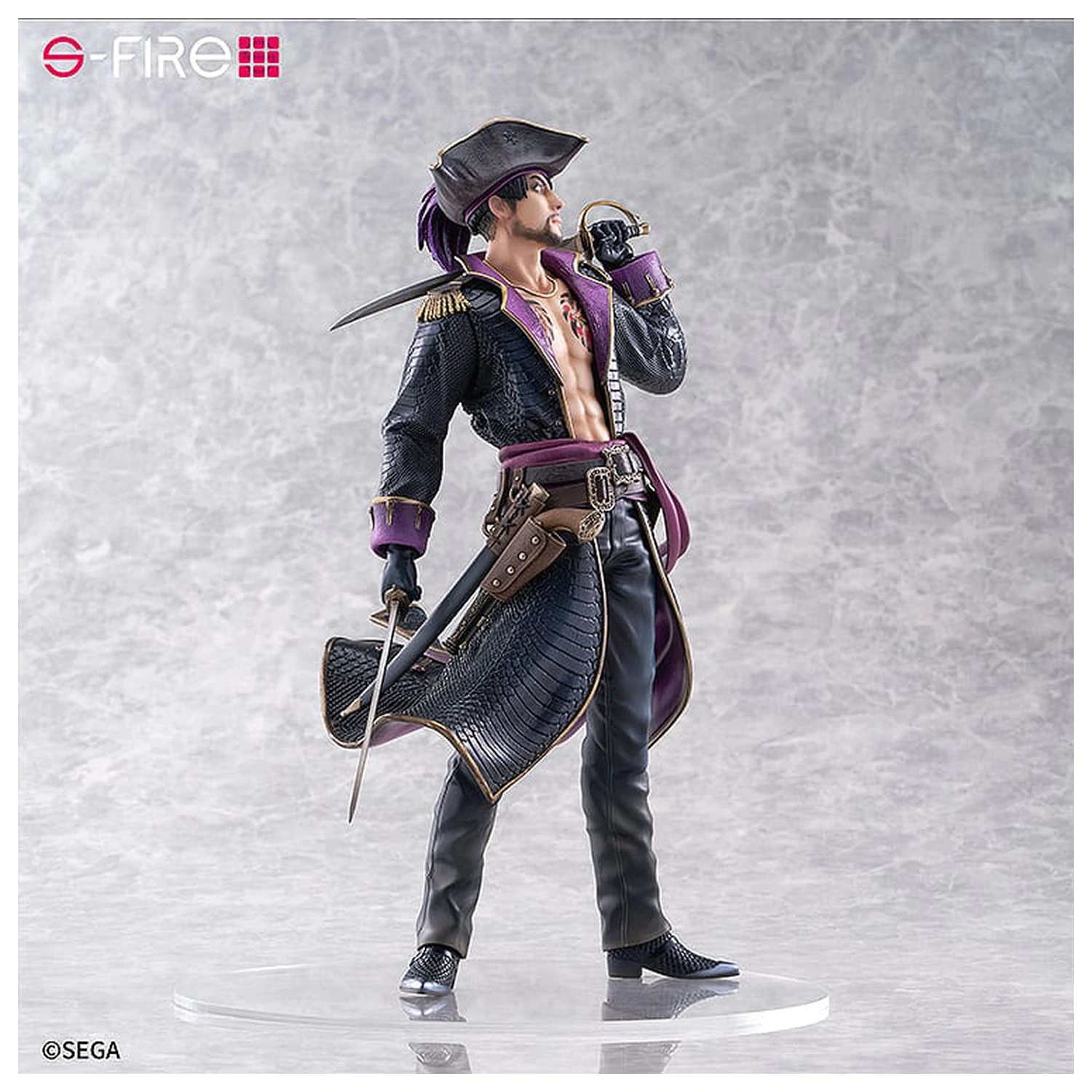 Like a Dragon: Pirate Yakuza in Hawaii S-Fire 1/7 Captain Majima (Goro Majima) PVC szobor figura 26 cm termékfotó