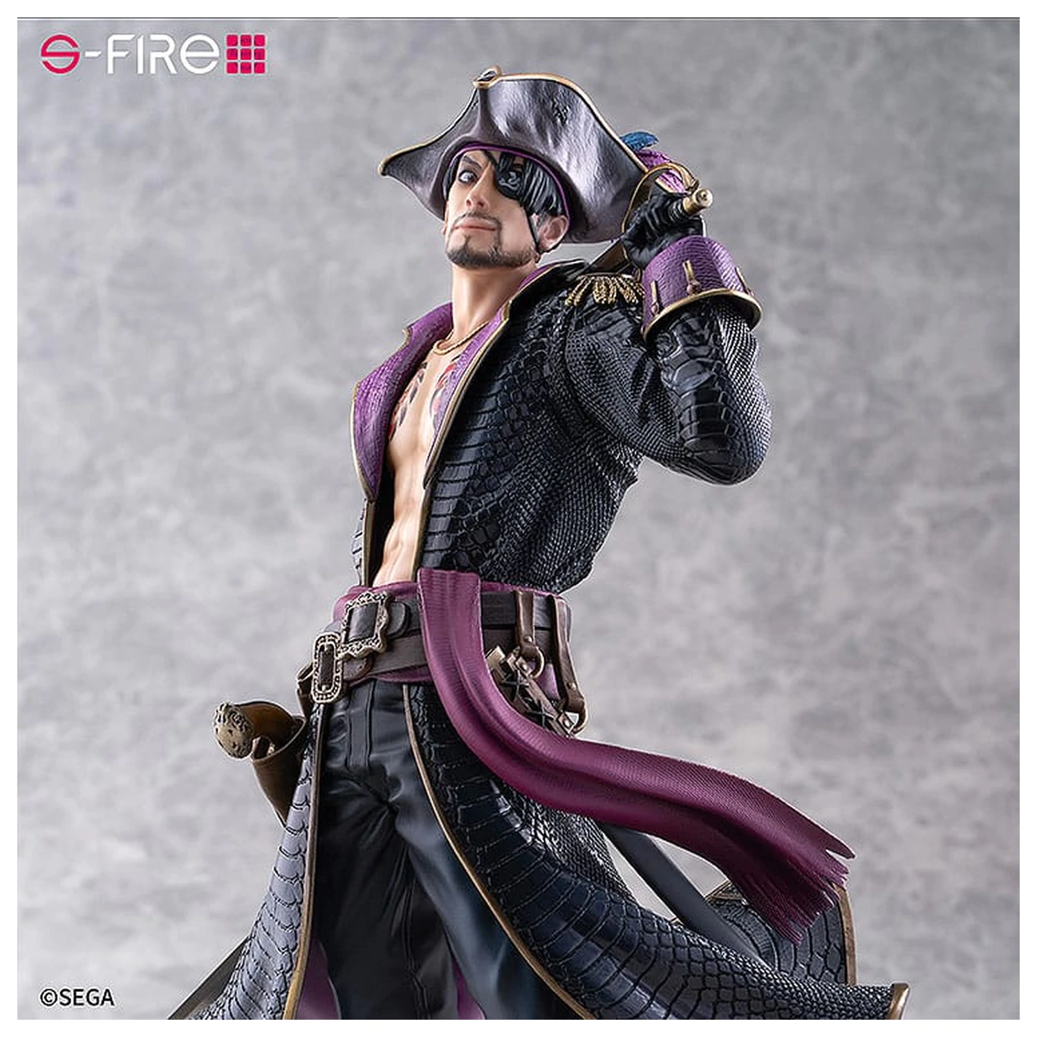 Like a Dragon: Pirate Yakuza in Hawaii S-Fire 1/7 Captain Majima (Goro Majima) PVC szobor figura 26 cm termékfotó