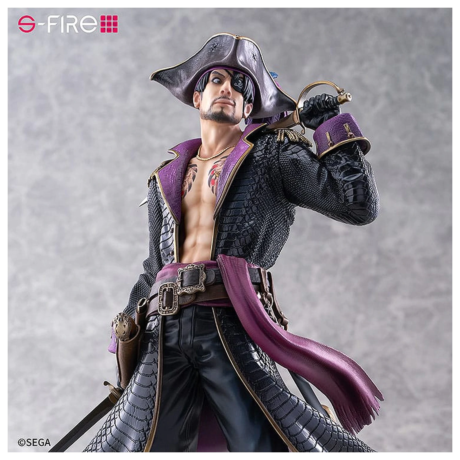 Like a Dragon: Pirate Yakuza in Hawaii S-Fire 1/7 Captain Majima (Goro Majima) PVC szobor figura 26 cm termékfotó