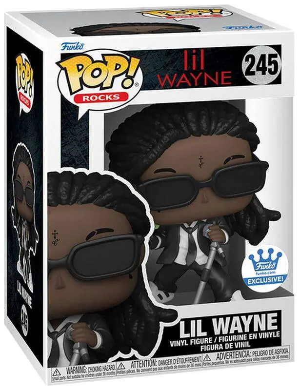 Lil Wayne POP! Rocks Vinyl figura Lil Wayne with Lollipop Exkluzív 9 cm termékfotó