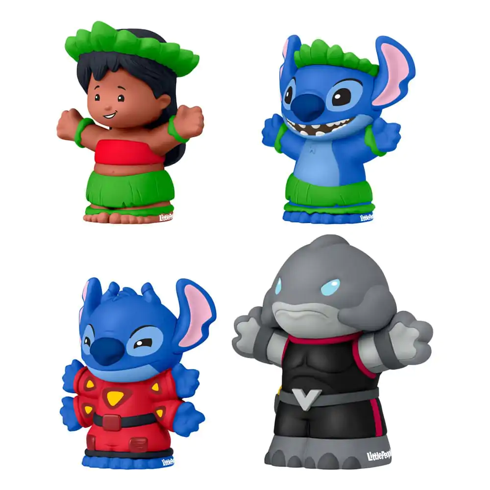 Lilo &amp; Stich Fisher-Price Little People Collector 4 db-os Mini figura csomag 7 cm termékfotó