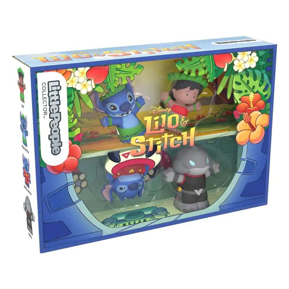 Lilo &amp; Stich Fisher-Price Little People Collector 4 db-os Mini figura csomag 7 cm termékfotó