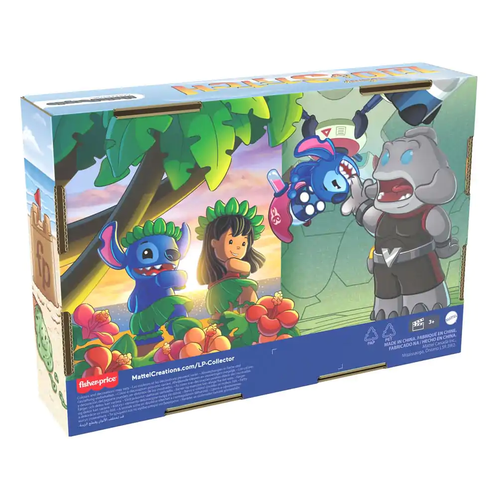 Lilo &amp; Stich Fisher-Price Little People Collector 4 db-os Mini figura csomag 7 cm termékfotó