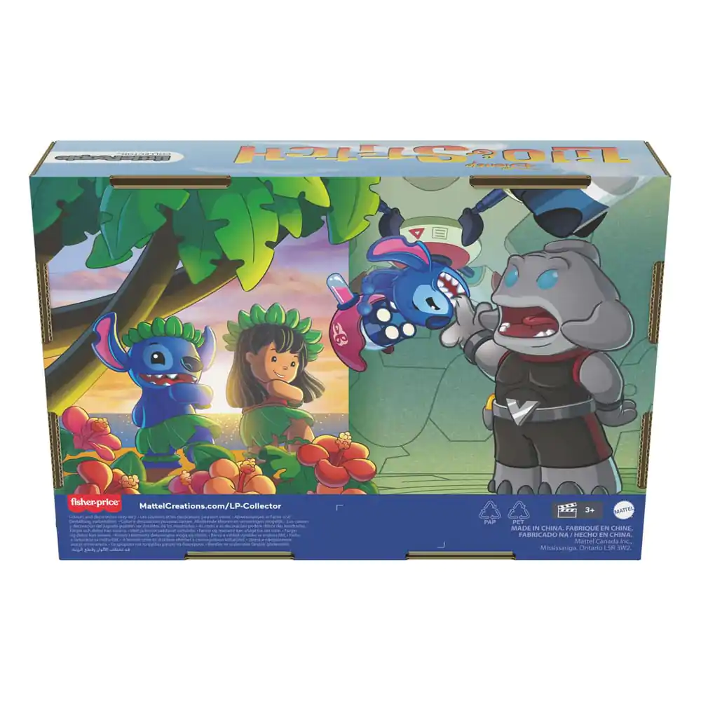 Lilo &amp; Stich Fisher-Price Little People Collector 4 db-os Mini figura csomag 7 cm termékfotó