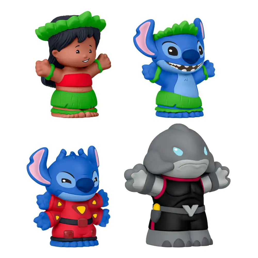 Lilo &amp; Stich Fisher-Price Little People Collector 4 db-os Mini figura csomag 7 cm termékfotó
