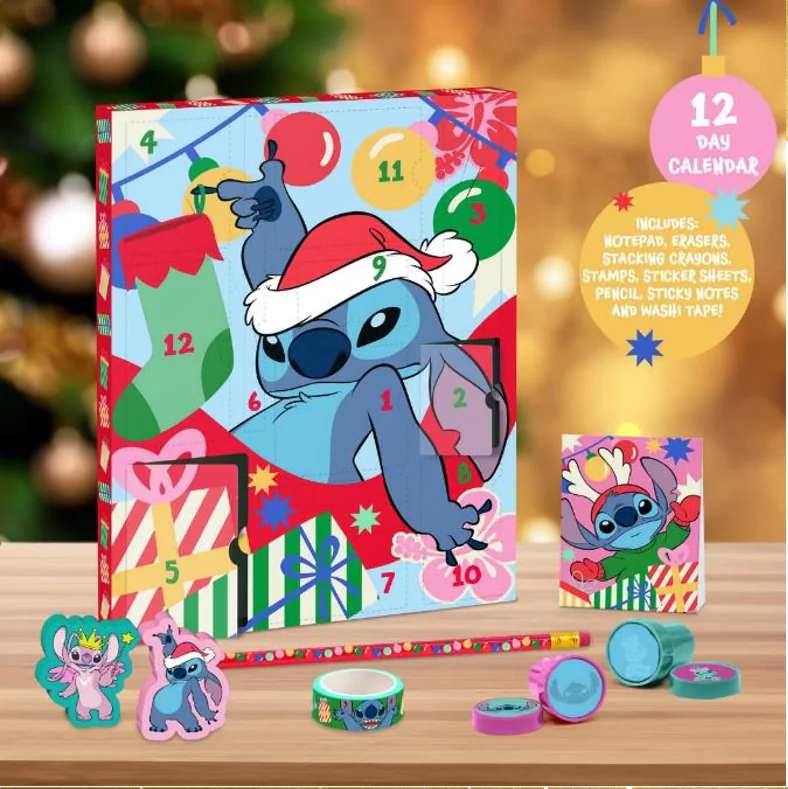 LILO & STITCH Stationery 12 Day Advent Calendar termékfotó