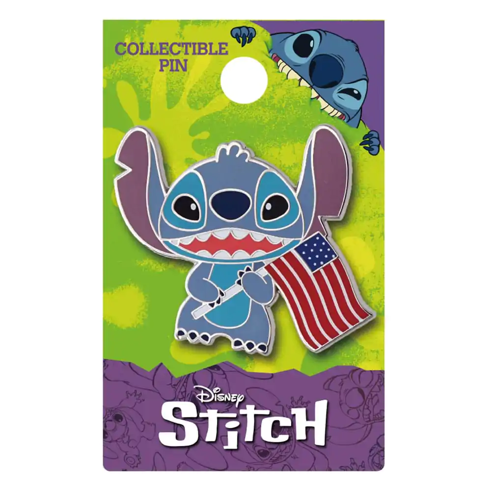 Lilo &amp; Stitch 4th of July Stitch kitűző termékfotó