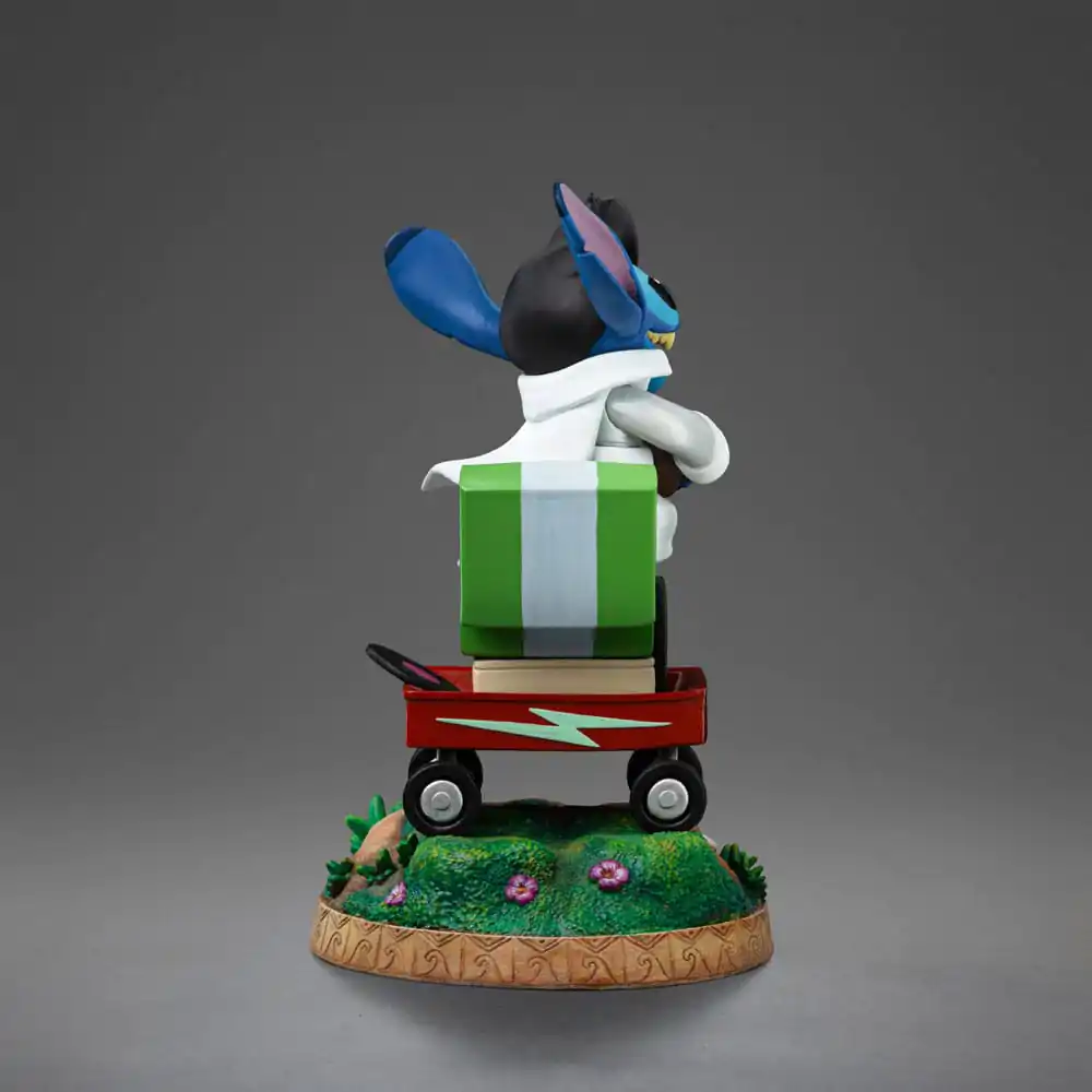 Lilo & Stitch Art Scale Statue 1/10 Stitch King of Rock 17 cm termékfotó