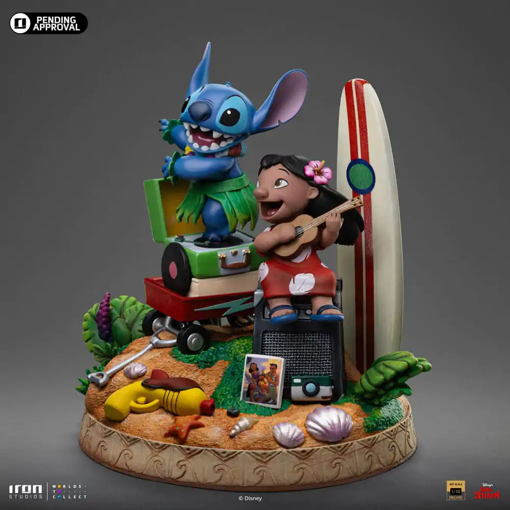 Lilo & Stitch Deluxe Art Scale Statue 1/10 Lilo & Stitch 20 cm termékfotó