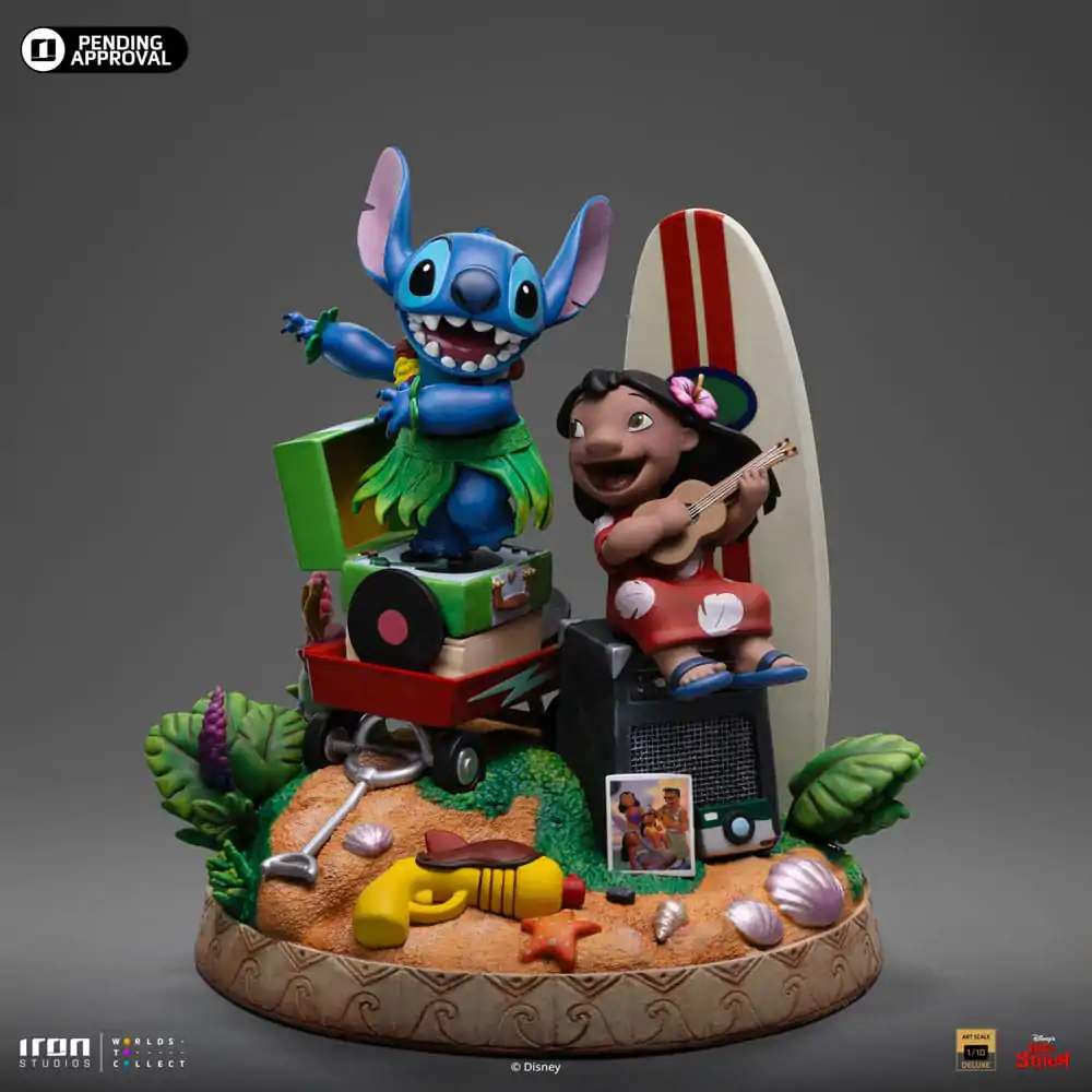 Lilo & Stitch Deluxe Art Scale Statue 1/10 Lilo & Stitch 20 cm termékfotó