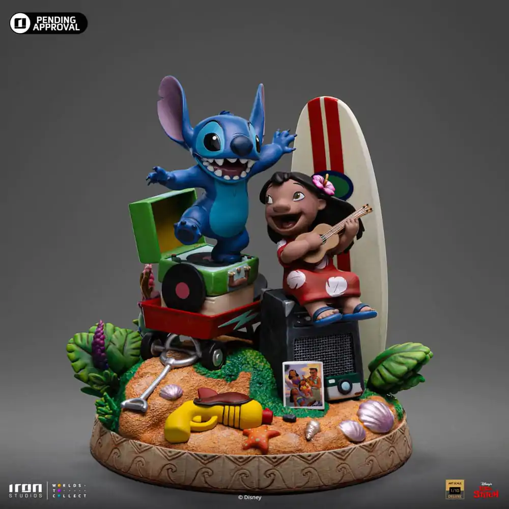 Lilo & Stitch Deluxe Art Scale Statue 1/10 Lilo & Stitch 20 cm termékfotó