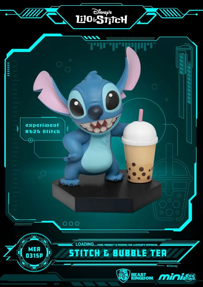 Lilo &amp; Stitch Egg Attack Stitch Series Asian Cuisine Mini figura csomag 8 cm termékfotó