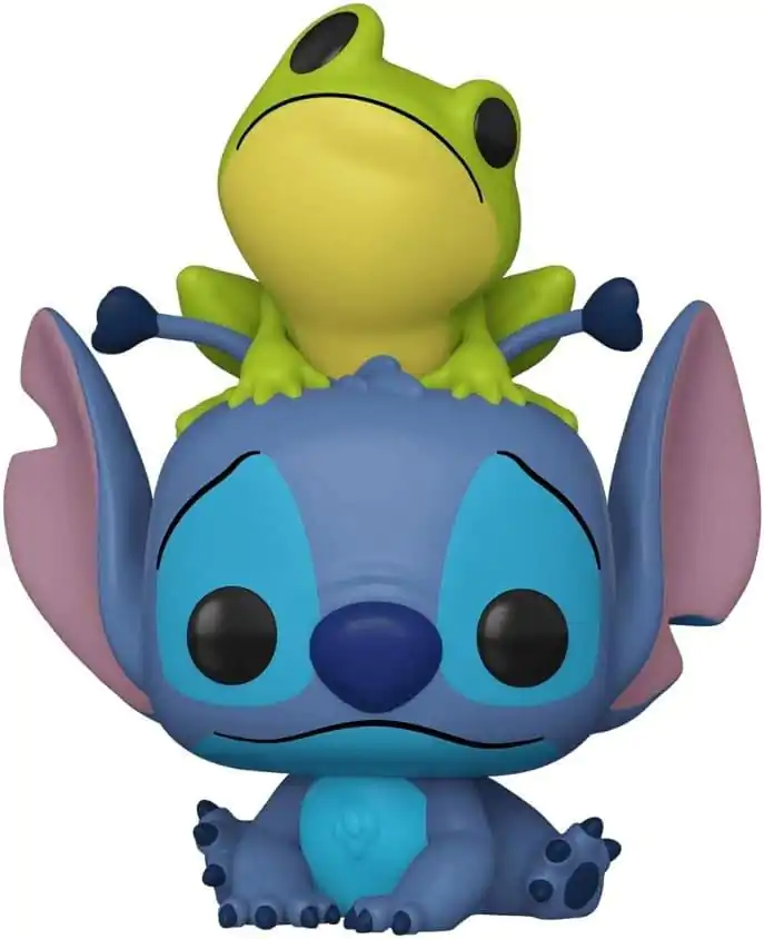 Lilo & Stitch Funko POP! Vinyl figura Stitch w/Frog 9 cm termékfotó