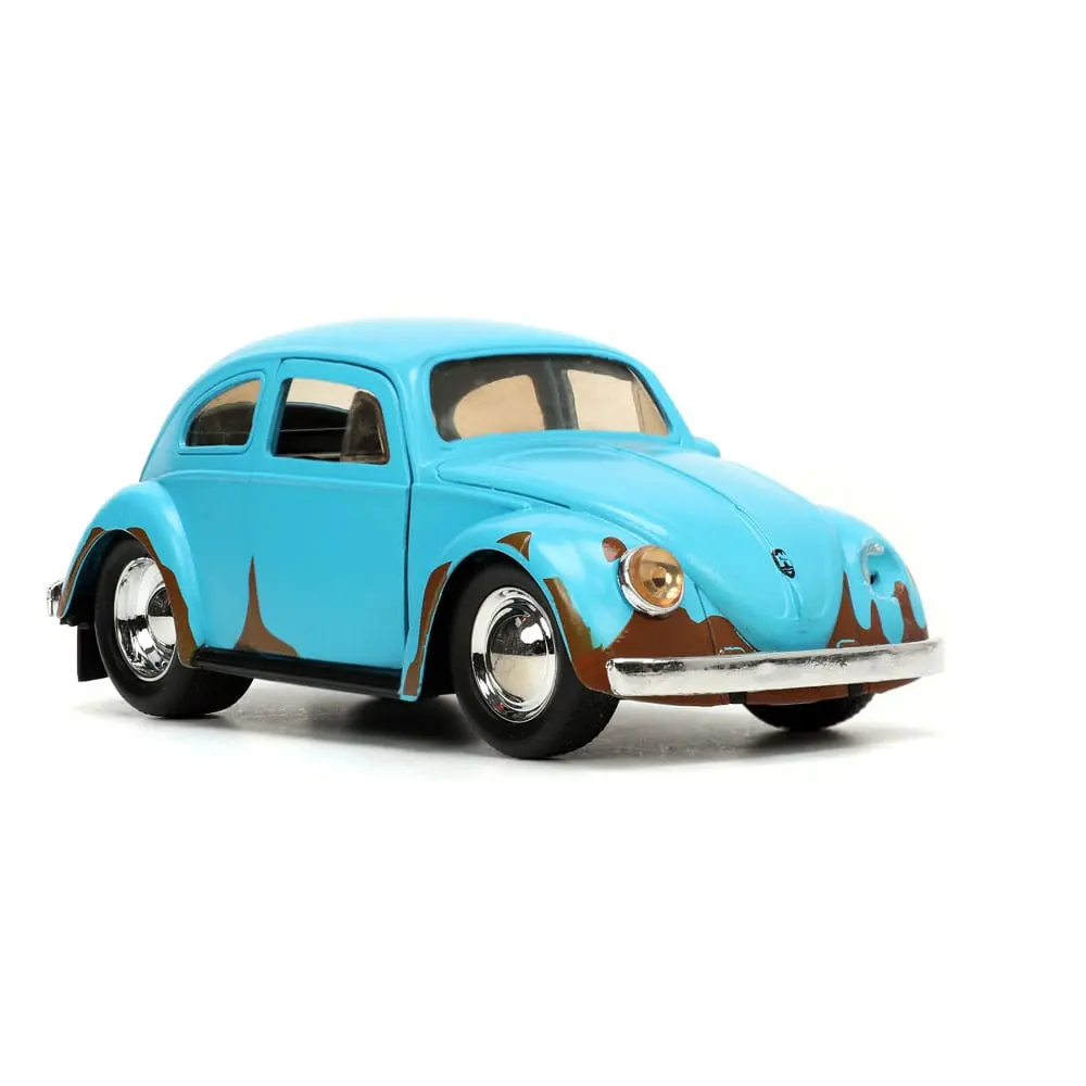 Lilo &amp; Stitch Hollywood Rides Diecast Model 1/32 Blue Volkswagen Beetle és figura termékfotó