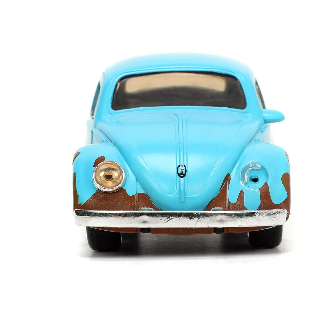 Lilo &amp; Stitch Hollywood Rides Diecast Model 1/32 Blue Volkswagen Beetle és figura termékfotó