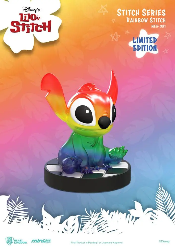 Lilo &amp; Stitch Mini Egg Attack figura Stitch Series Rainbow Stitch 8 cm termékfotó