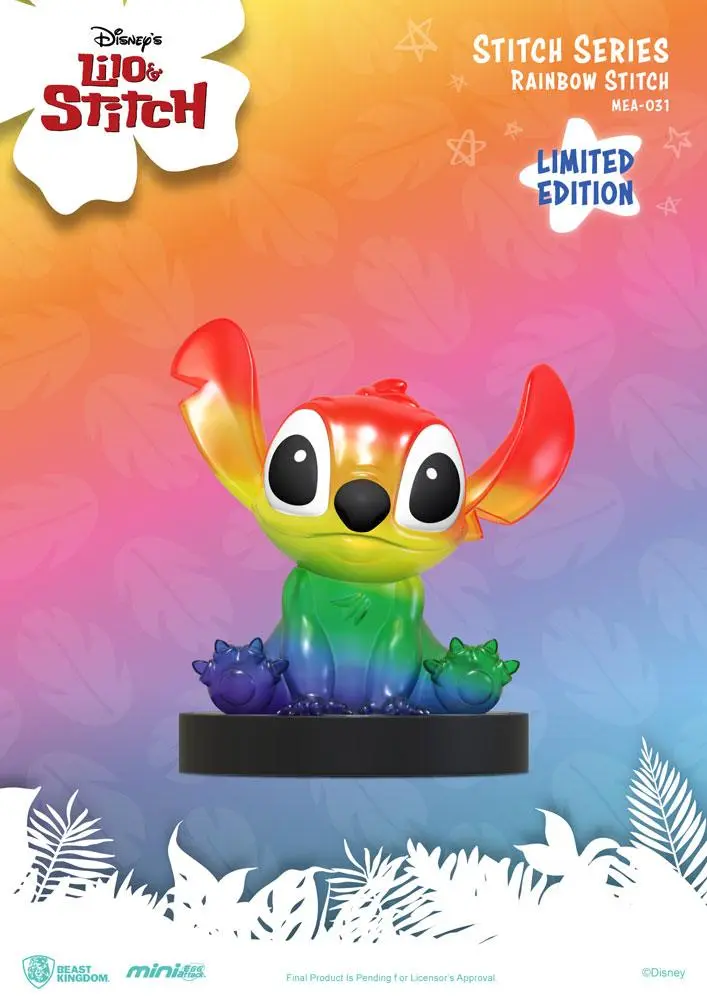 Lilo &amp; Stitch Mini Egg Attack figura Stitch Series Rainbow Stitch 8 cm termékfotó
