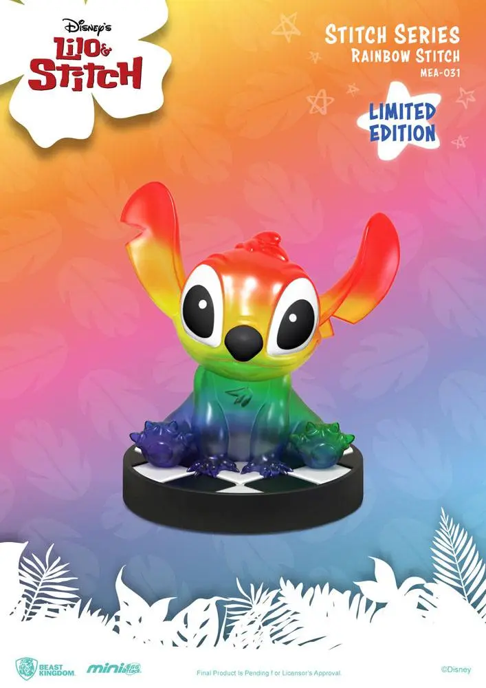 Lilo &amp; Stitch Mini Egg Attack figura Stitch Series Rainbow Stitch 8 cm termékfotó