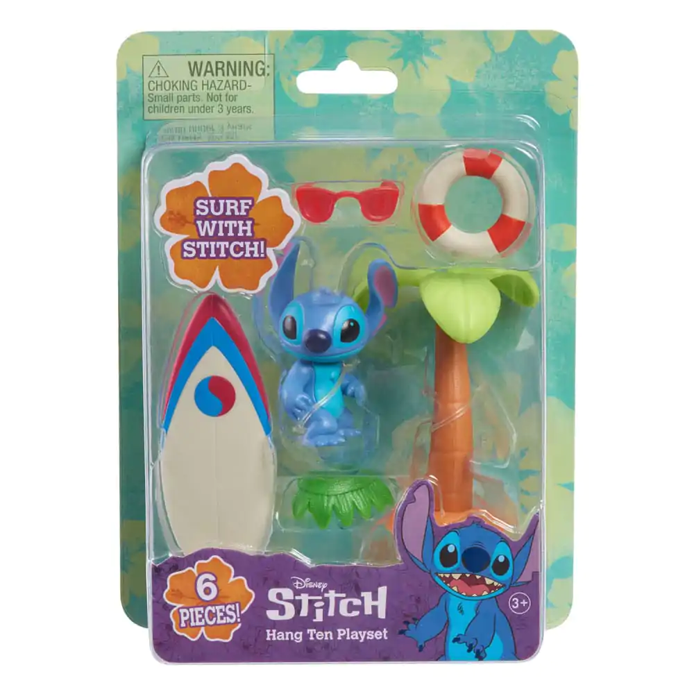 Lilo & Stitch Mini Figure Playset Hang Ten Stitch 7 cm termékfotó