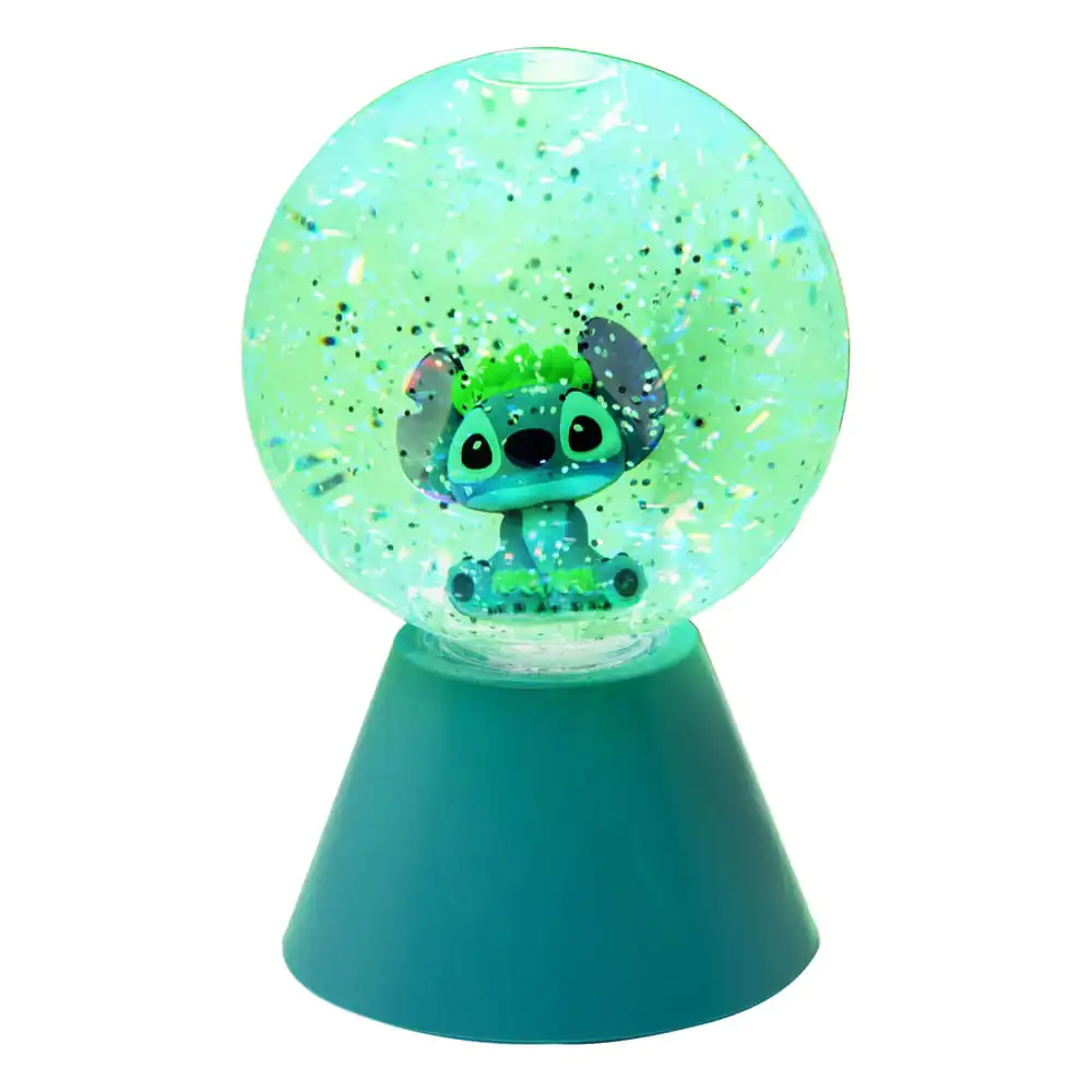Lilo &amp; Stitch Stitch Glitter Ball LED-lámpa 17 cm termékfotó