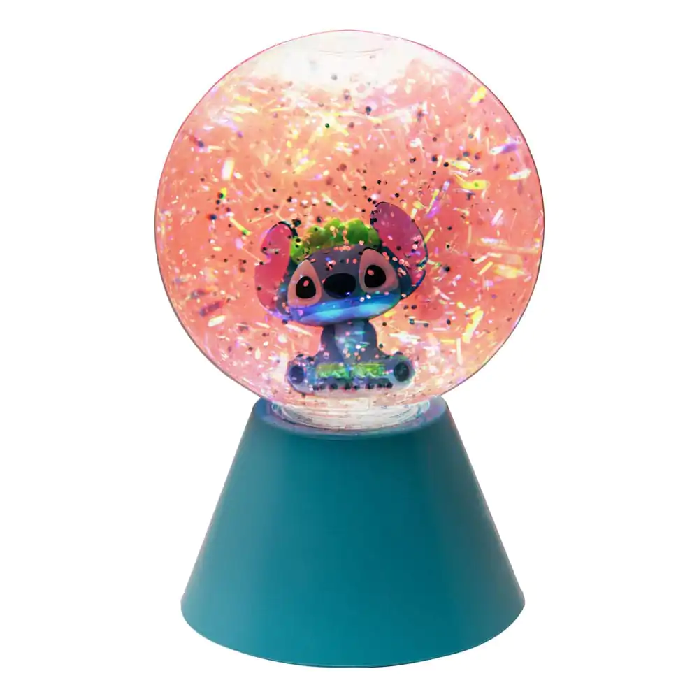 Lilo &amp; Stitch Stitch Glitter Ball LED-lámpa 17 cm termékfotó