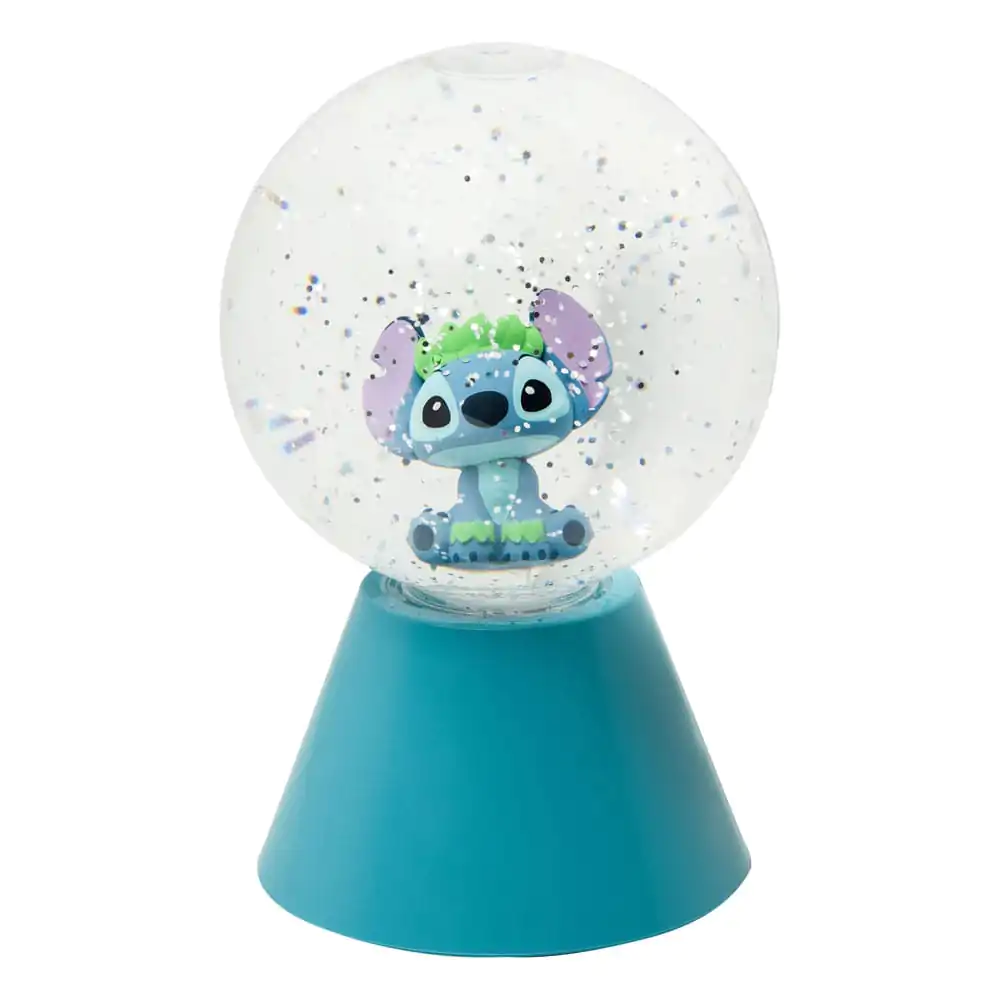 Lilo &amp; Stitch Stitch Glitter Ball LED-lámpa 17 cm termékfotó