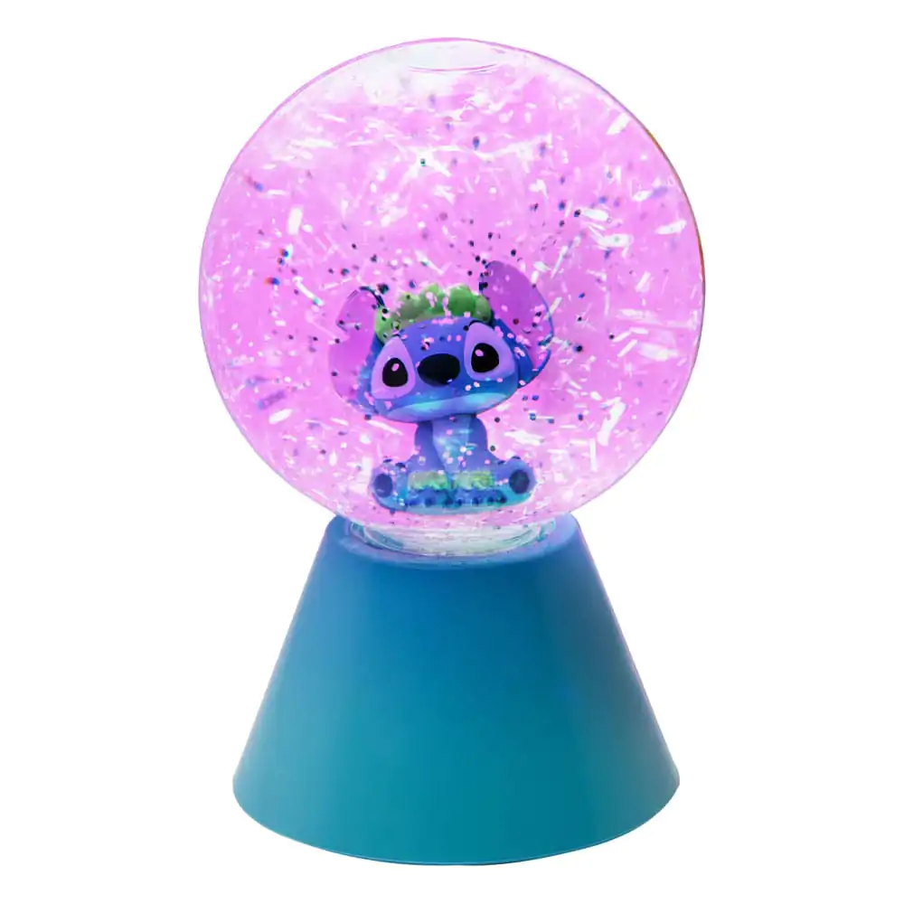 Lilo &amp; Stitch Stitch Glitter Ball LED-lámpa 17 cm termékfotó