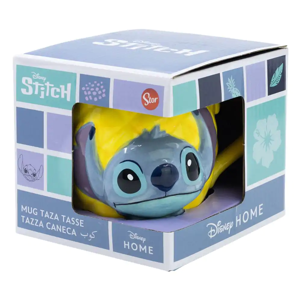 Lilo &amp; Stitch Stitch Pineapple 3D bögre 414 ml termékfotó