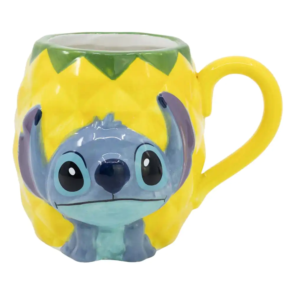 Lilo &amp; Stitch Stitch Pineapple 3D bögre 414 ml termékfotó