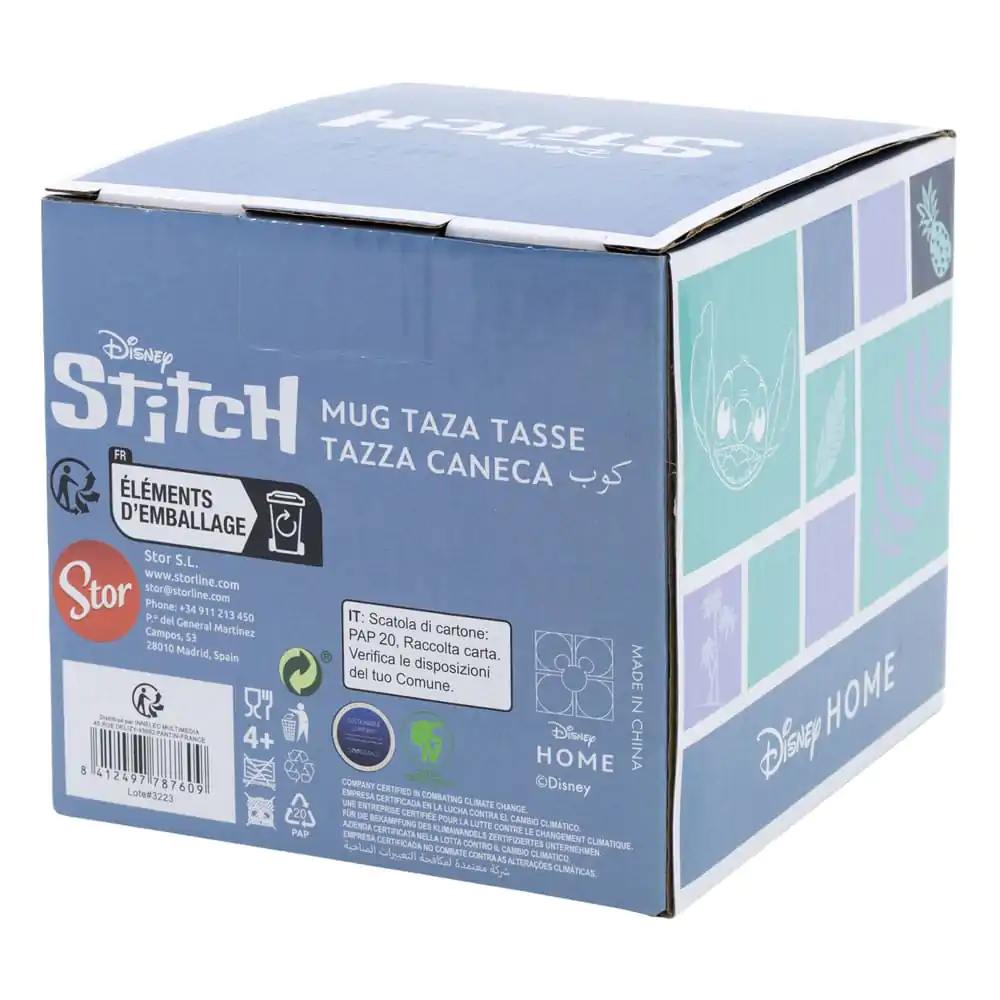 Lilo &amp; Stitch Stitch Pineapple 3D bögre 414 ml termékfotó