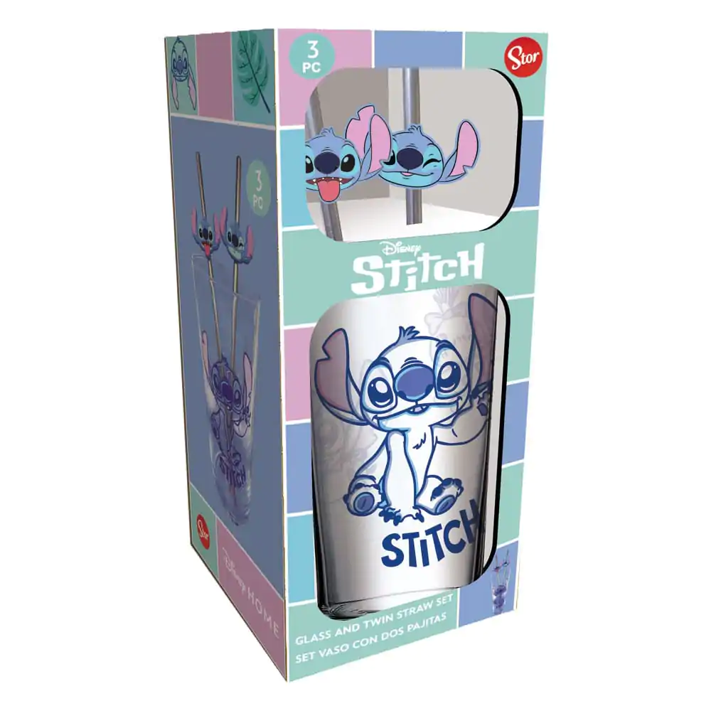 Lilo &amp; Stitch Stitch pohár szívószállal 485 ml termékfotó