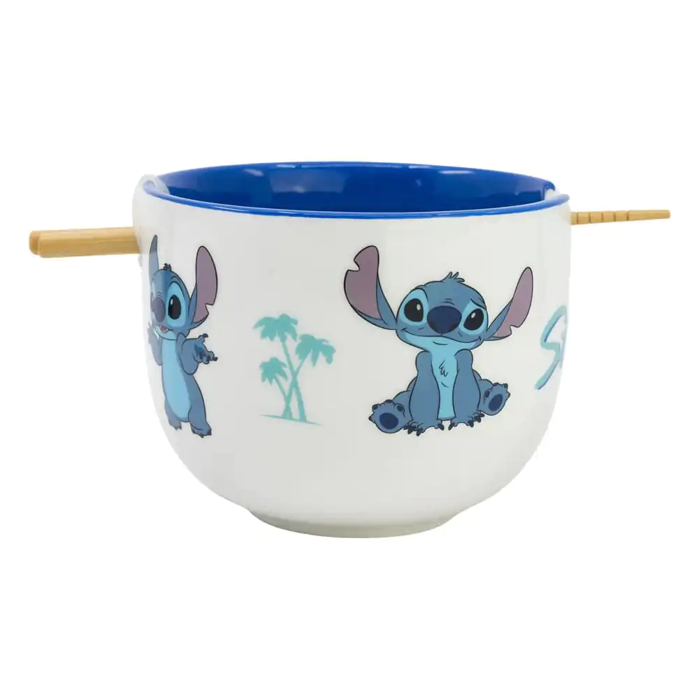 Lilo & Stitch Ramen Bowl with Chopsticks Stitch termékfotó