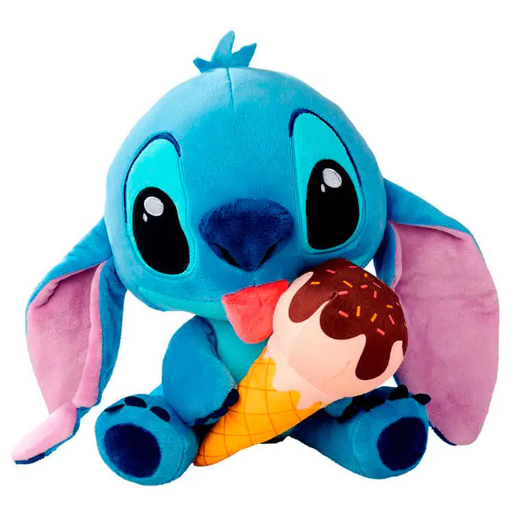 Lilo & Stitch Stitch with Icecream plüss figura 25 cm termékfotó