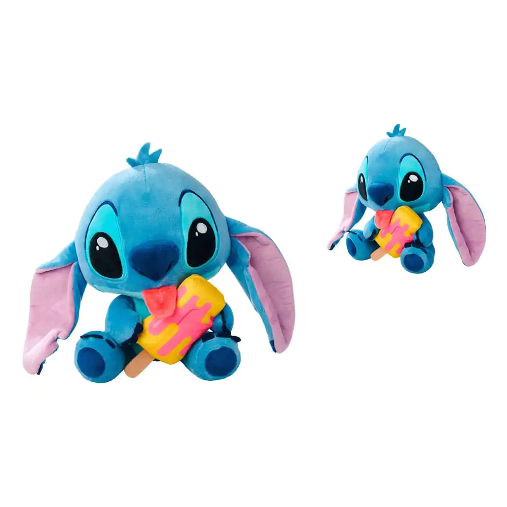 Lilo &amp; Stitch Stitch with Popsicle plüss figura 25 cm termékfotó