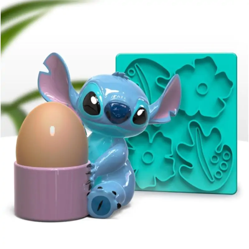 Lilo & Stitch Egg Cup & Toast Cutter termékfotó