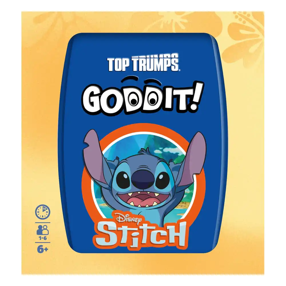 Lilo &amp; Stitch Top Trumps Goddit német nyelvű kártyajáték termékfotó