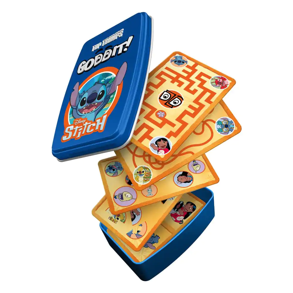 Lilo &amp; Stitch Top Trumps Goddit német nyelvű kártyajáték termékfotó