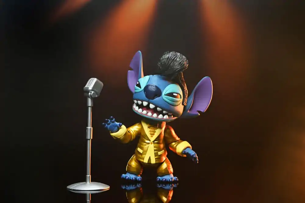 Lilo & Stitch Ultimate Gold Suit Elvis Stitch akciófigura 7 cm termékfotó