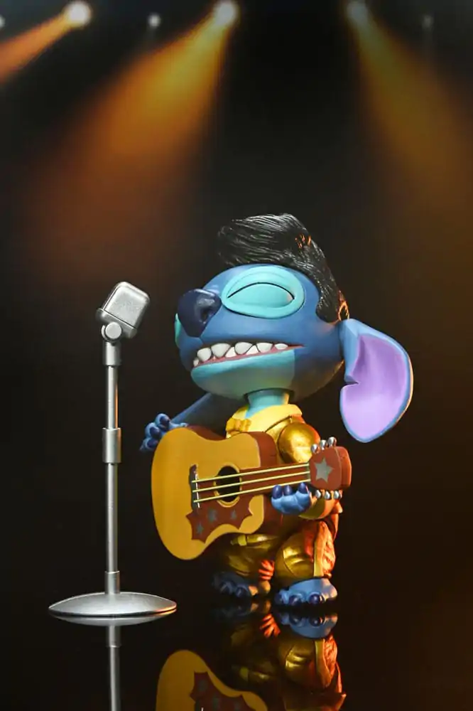 Lilo & Stitch Ultimate Gold Suit Elvis Stitch akciófigura 7 cm termékfotó