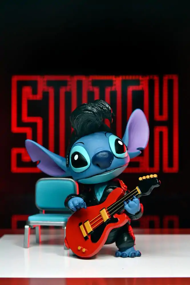 Lilo &amp; Stitch Ultimate Singer Elvis Stitch akciófigura 7 cm termékfotó