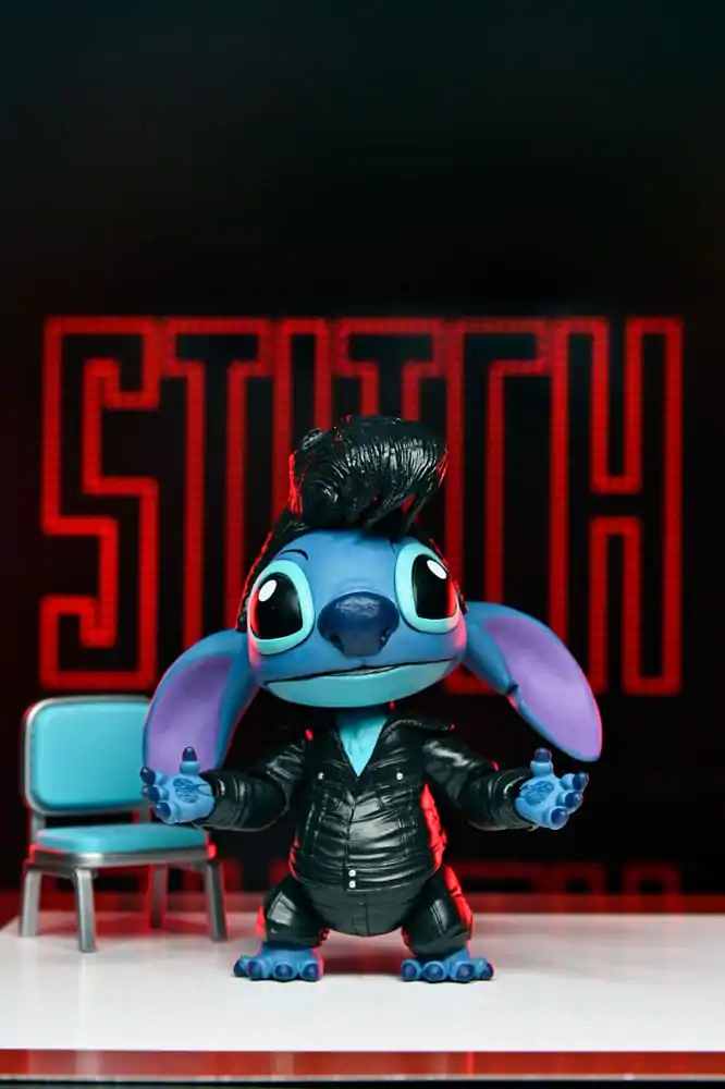 Lilo &amp; Stitch Ultimate Singer Elvis Stitch akciófigura 7 cm termékfotó
