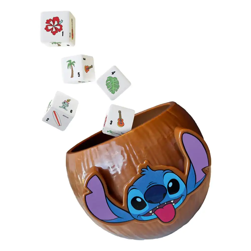 Lilo &amp; Stitch Yahtzee Stitch német nyelvű társasjáték termékfotó