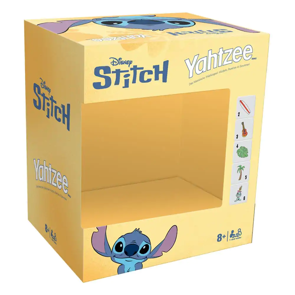 Lilo &amp; Stitch Yahtzee Stitch német nyelvű társasjáték termékfotó
